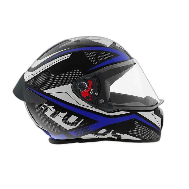 STUDDS Thunder D4 Black N1 Full Face Helmet
