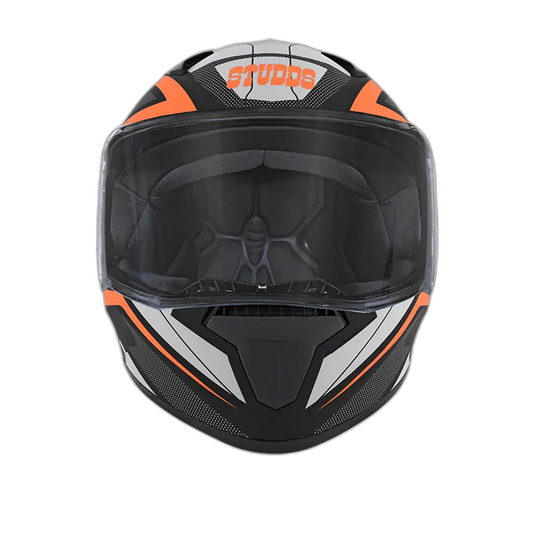 STUDDS Thunder D4 Matt Black N10 Full Face Helmet