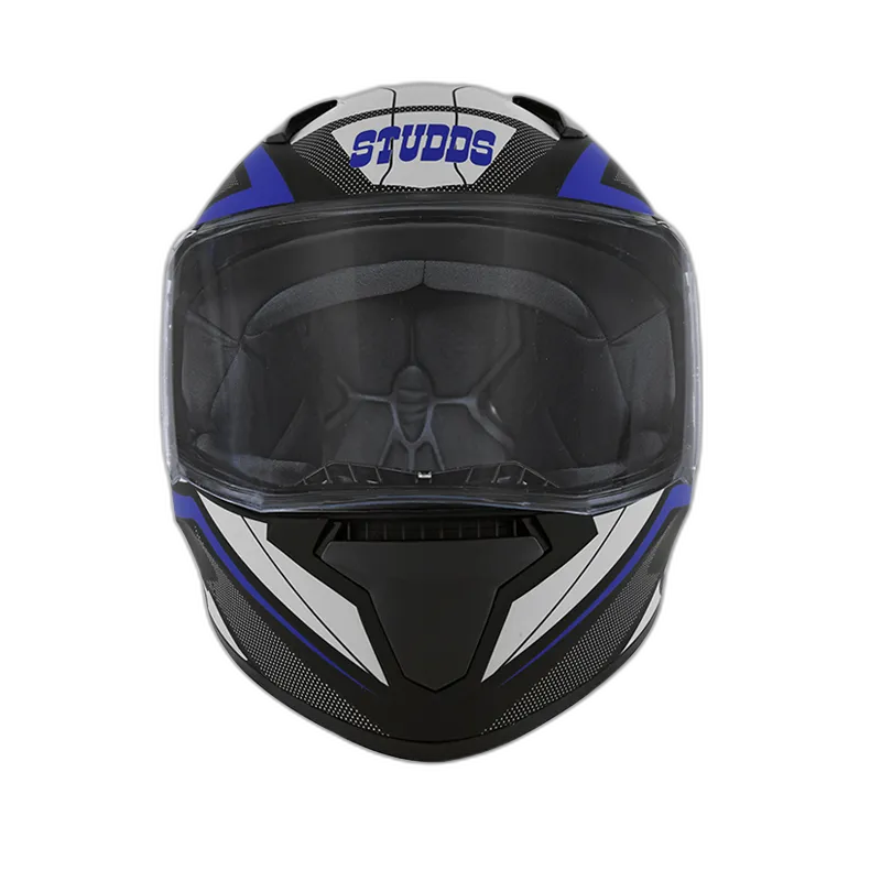 STUDDS Thunder D4 Matt Black N1 Full Face Helmet