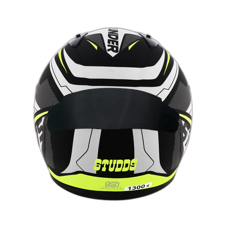 STUDDS Thunder D4 Matt Black N5 Full Face Helmet