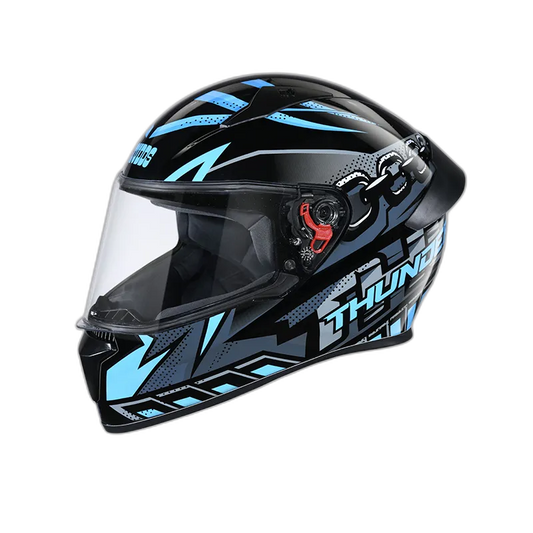 STUDDS Thunder D5 Black N1 Full Face Helmet