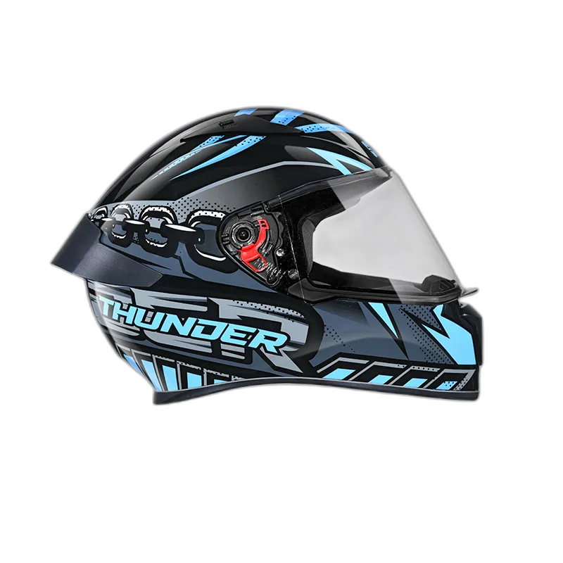 STUDDS Thunder D5 Black N1 Full Face Helmet
