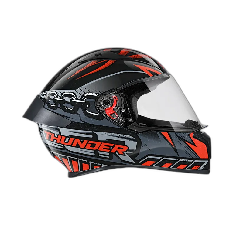 STUDDS Thunder D5 Black N2 Full Face Helmet