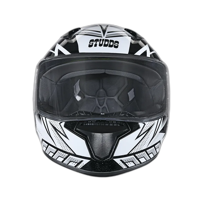 STUDDS Thunder D5 Black N6 Full Face Helmet