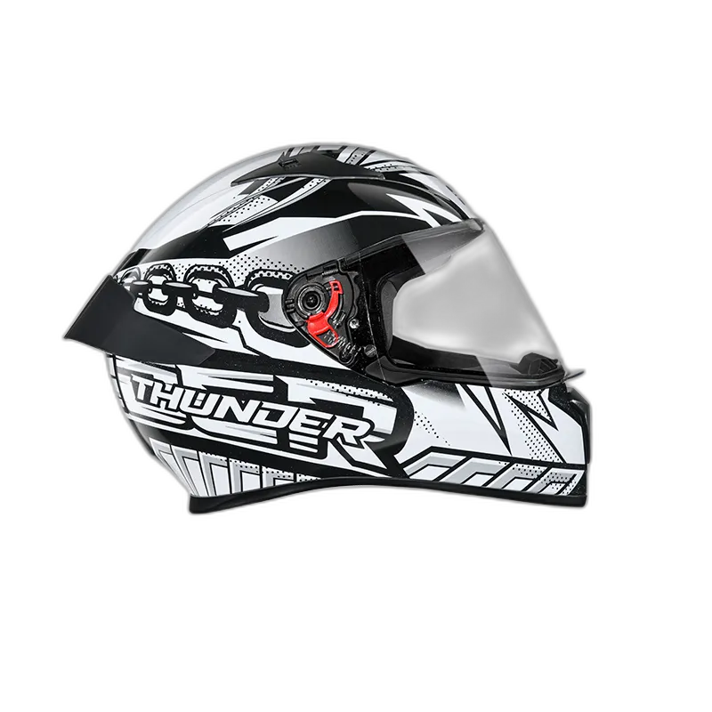 STUDDS Thunder D5 Black N6 Full Face Helmet