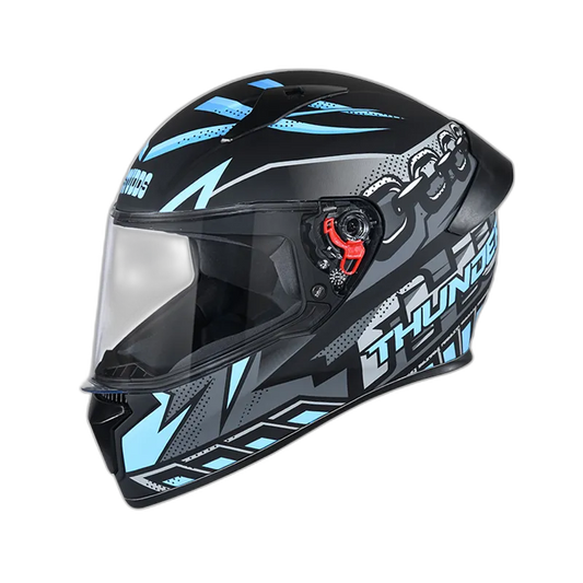 STUDDS Thunder D5 Matt Black N1 Full Face Helmet
