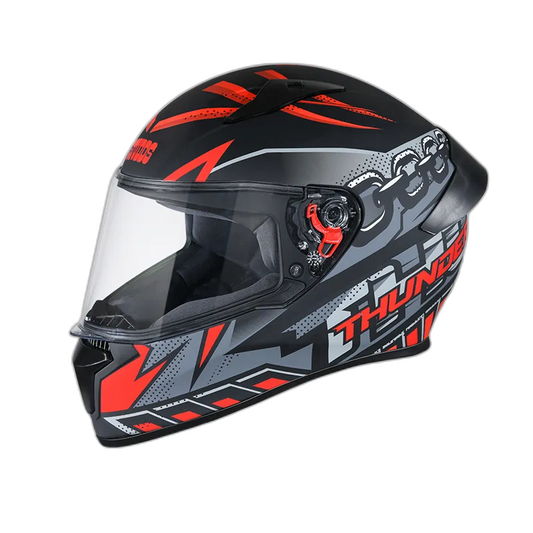 STUDDS Thunder D5 Matt Black N2 Full Face Helmet