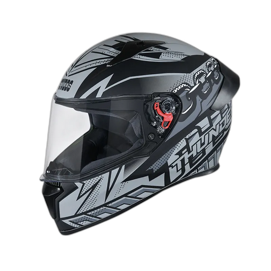 STUDDS Thunder D5 Matt Black N4 Full Face Helmet