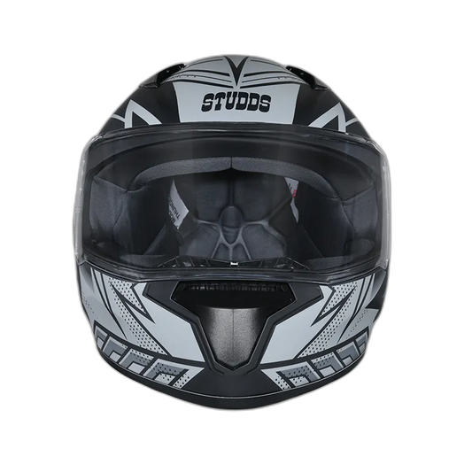 STUDDS Thunder D5 Matt Black N4 Full Face Helmet