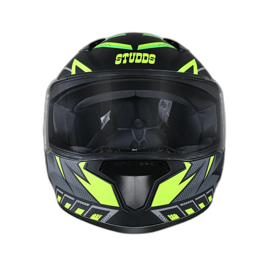 STUDDS Thunder D5 Matt Black N5 Full Face Helmet