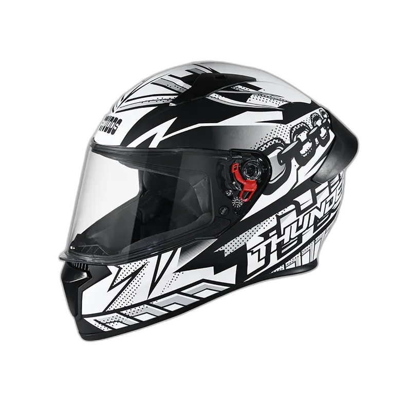 STUDDS Thunder D5 Matt Black N6 Full Face Helmet