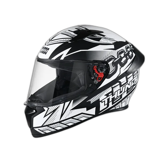 STUDDS Thunder D5 Matt Black N6 Full Face Helmet