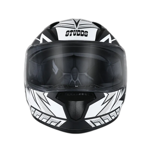 STUDDS Thunder D5 Matt Black N6 Full Face Helmet