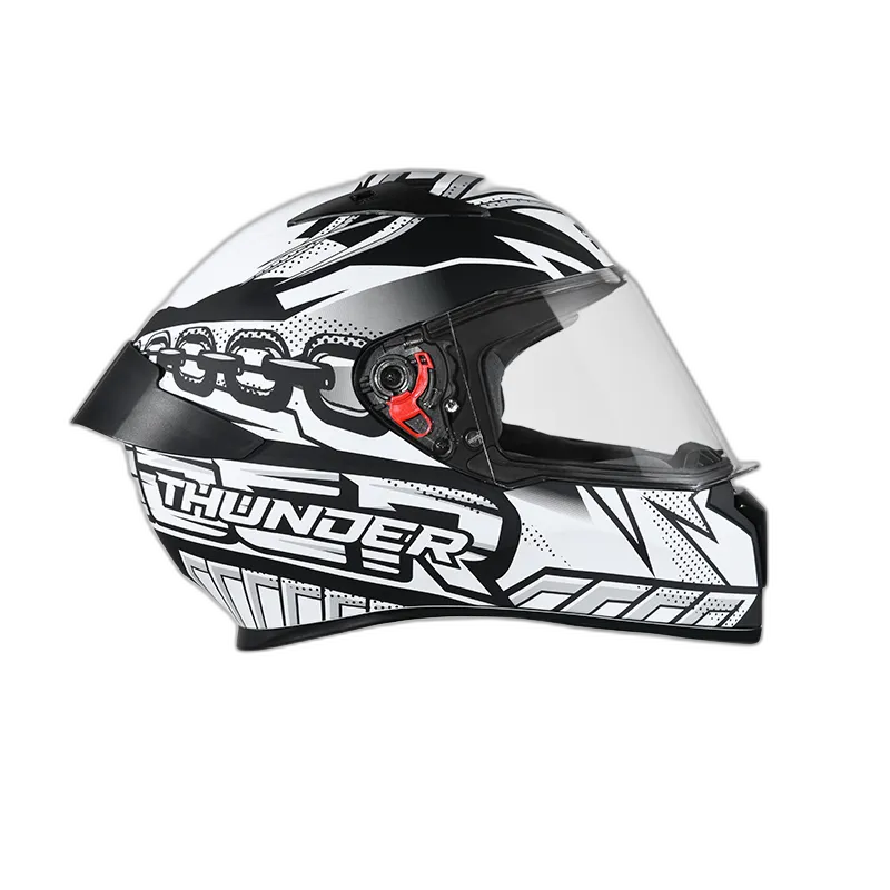 STUDDS Thunder D5 Matt Black N6 Full Face Helmet