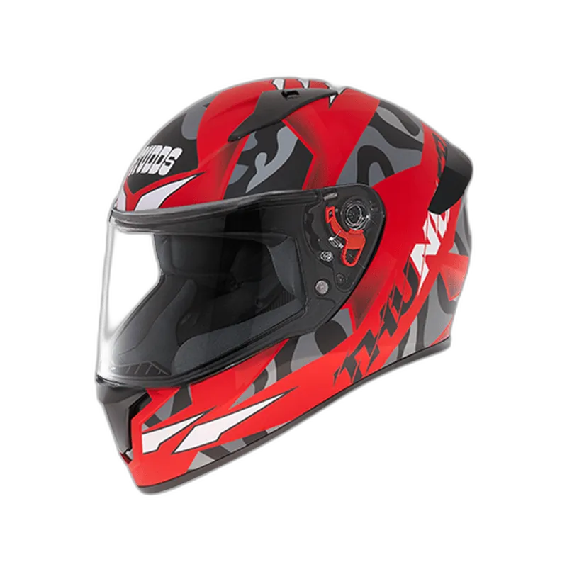 STUDDS Thunder D7 Matt Red N9 Full Face Helmet