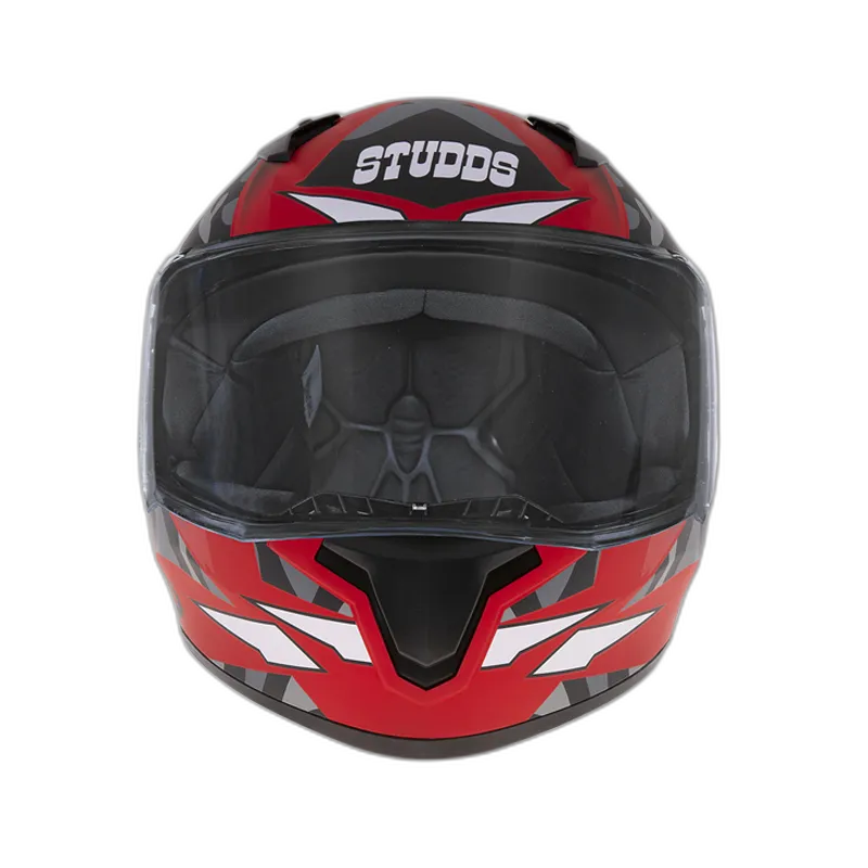 STUDDS Thunder D7 Matt Red N9 Full Face Helmet