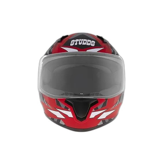 STUDDS Thunder D7 Red N9 Full Face Helmet