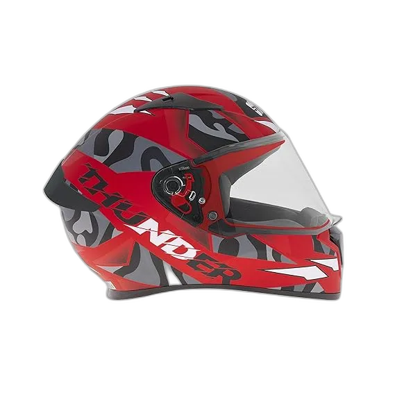 STUDDS Thunder D7 Red N9 Full Face Helmet