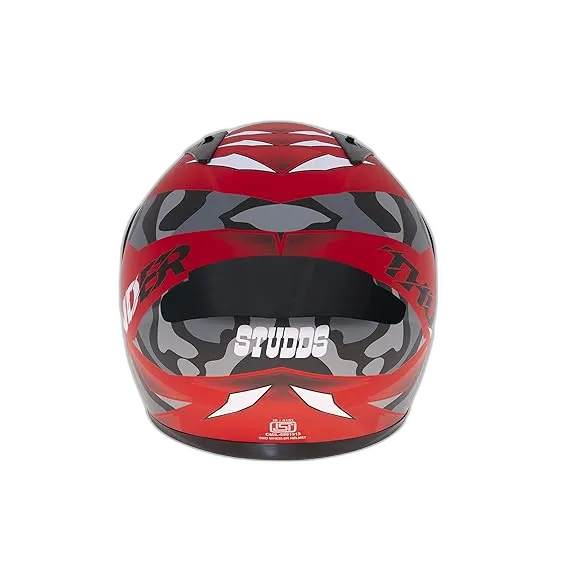 STUDDS Thunder D7 Red N9 Full Face Helmet