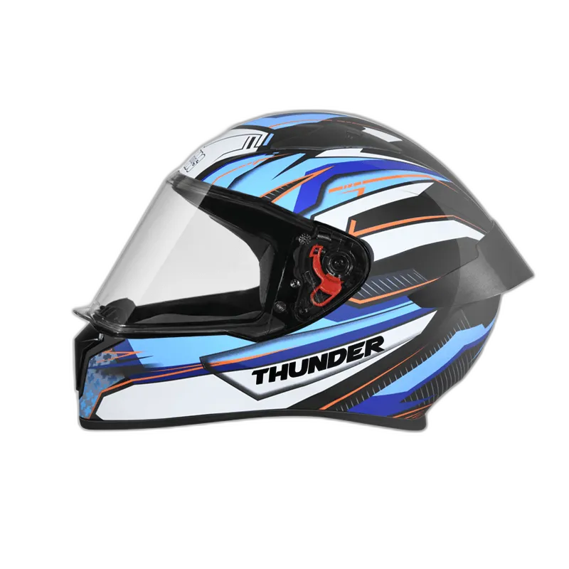STUDDS Thunder D8 Black N1 Full Face Helmet