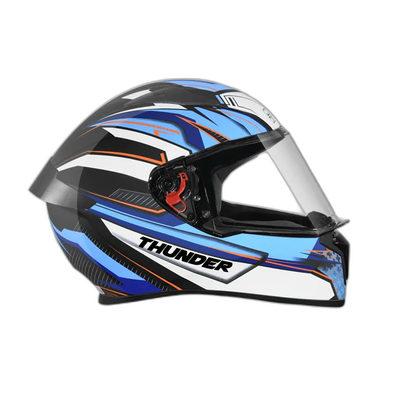 STUDDS Thunder D8 Black N1 Full Face Helmet