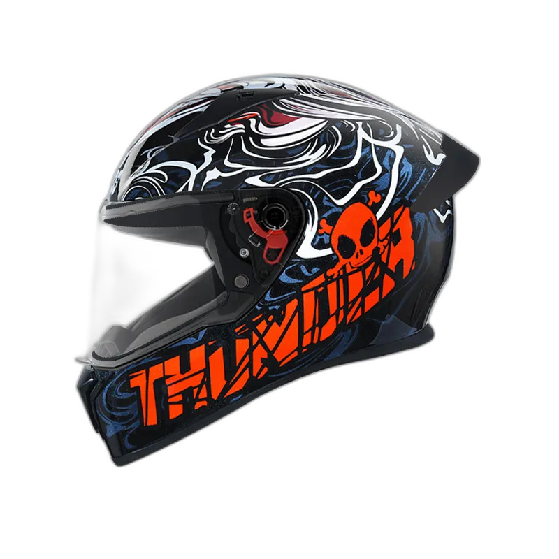 STUDDS Thunder D8 Black N2 Full Face Helmet