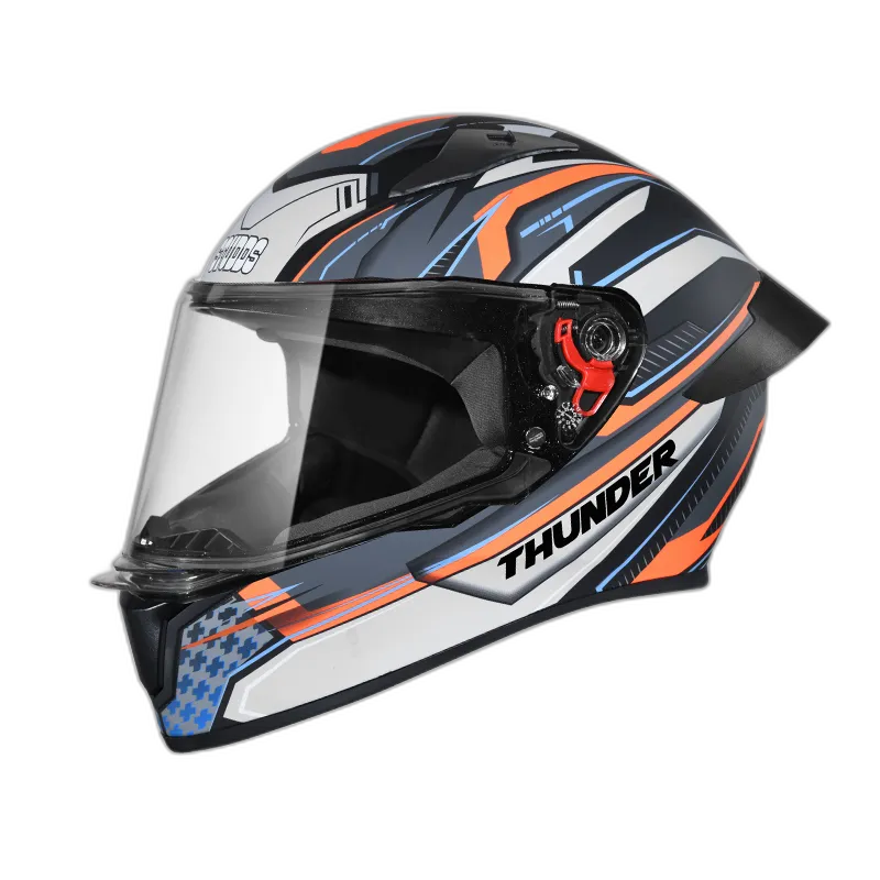 STUDDS Thunder D8 Black N4 Full Face Helmet
