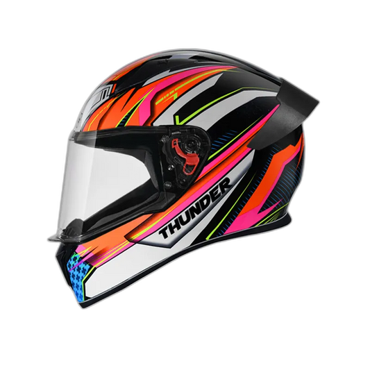 STUDDS Thunder D8 Matt Black N10 Full Face Helmet