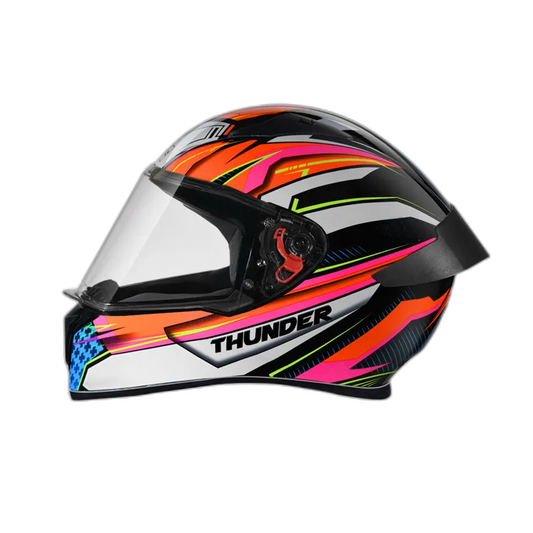 STUDDS Thunder D8 Matt Black N10 Full Face Helmet