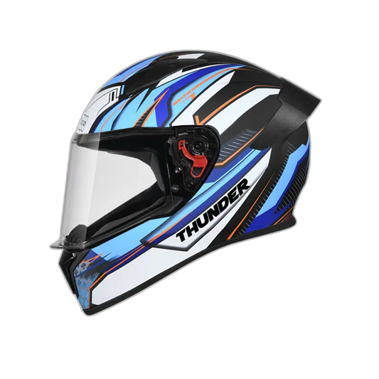 STUDDS Thunder D8 Matt Black N1 Full Face Helmet