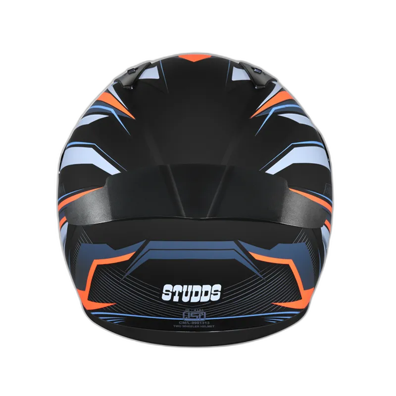 STUDDS Thunder D8 Matt Black N4 Full Face Helmet