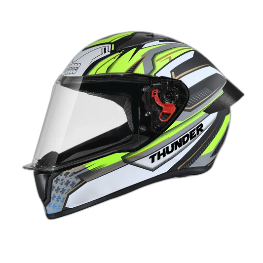 STUDDS Thunder D8 Matt Black N5 Full Face Helmet