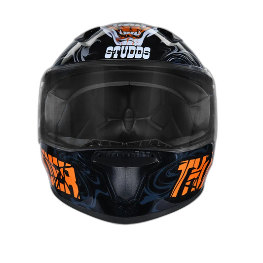 STUDDS Thunder D9 Black N10 Full Face Helmet