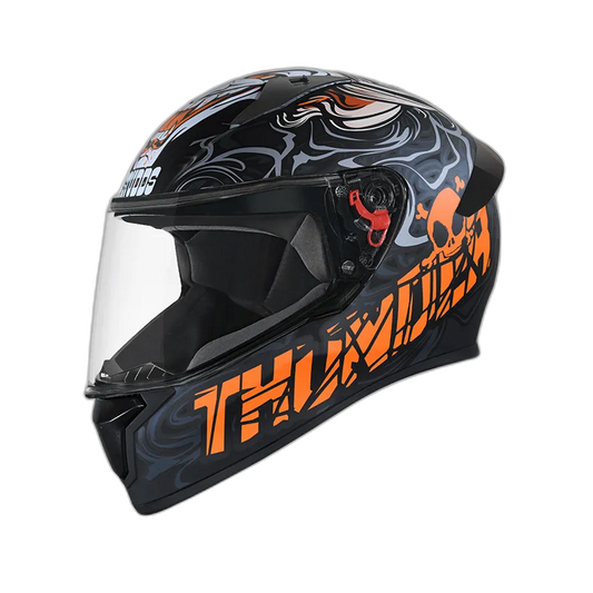 STUDDS Thunder D9 Matt Black N10 Full Face Helmet