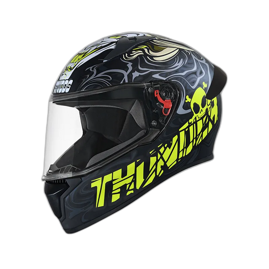 STUDDS Thunder D9 Matt Black N5 Full Face Helmet