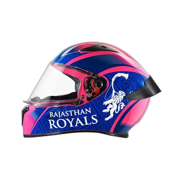 STUDDS Thunder Rajasthan Royal Edition Pink Full Face Helmet