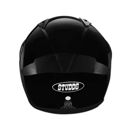 STUDDS Thunder Smoky Splr Black Full Face Helmet