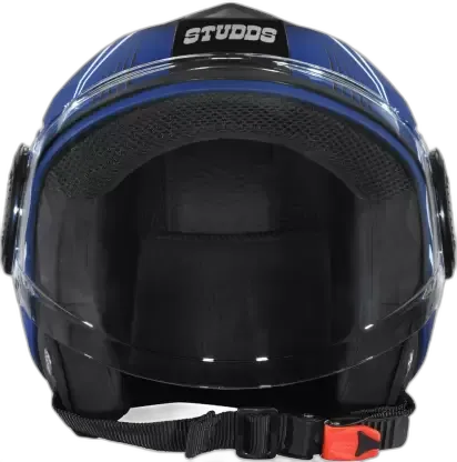 STUDDS Urban Super D1 Matt Blue N6 Half Face Helmet