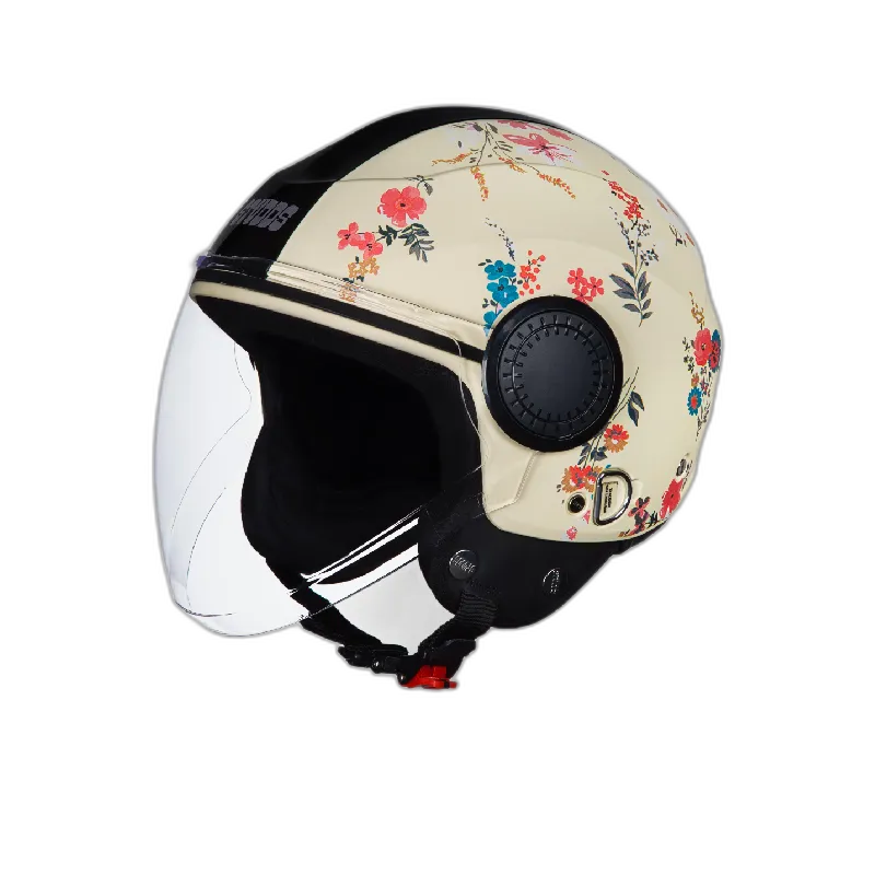 STUDDS Urban Super D2 Matt Yellow Half Face Helmet