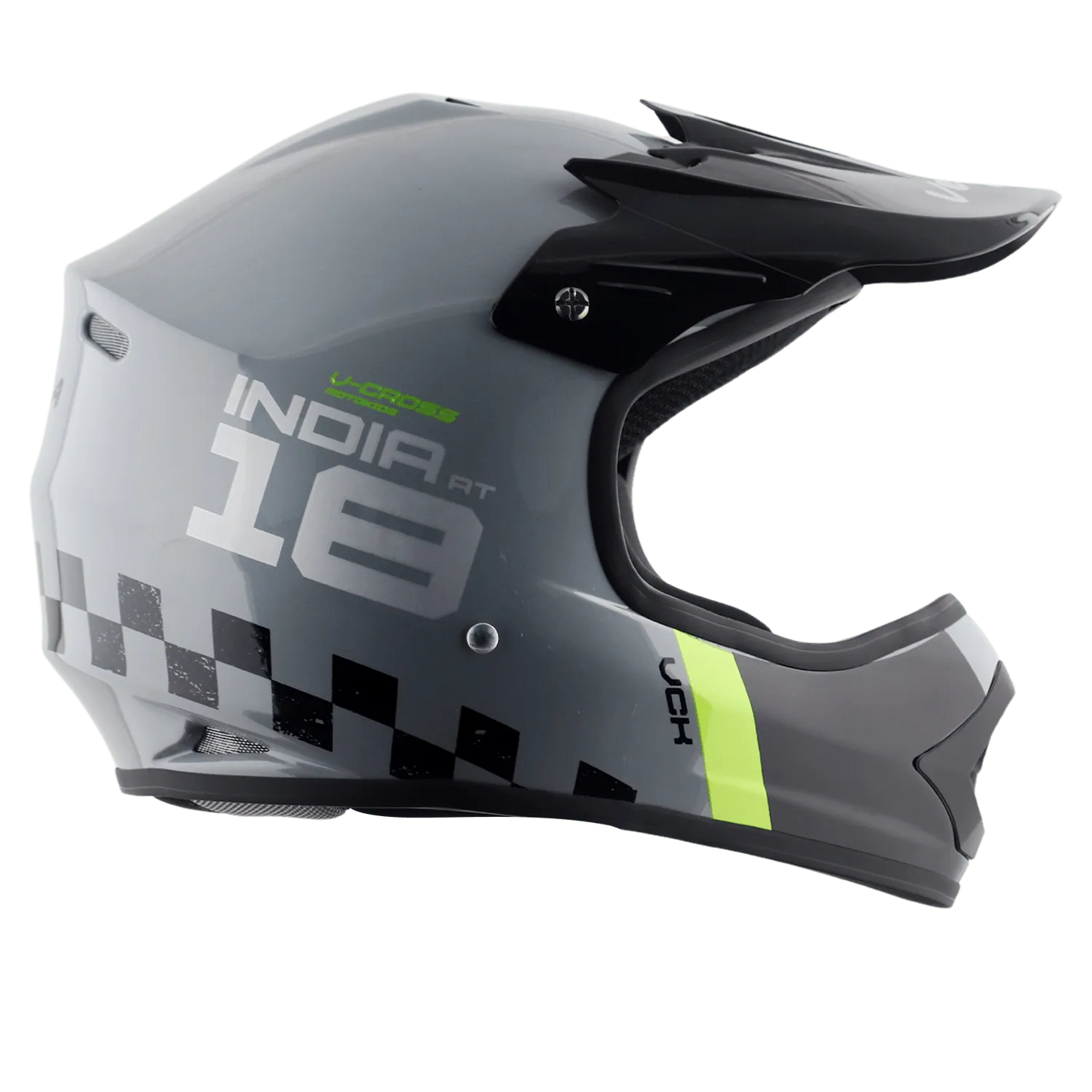 VEGA V Cross Dx F1 Grey Black Off Road Helmet