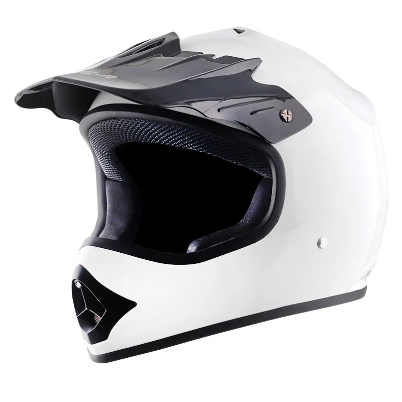VEGA V Cross Dx White Off Road Helmet