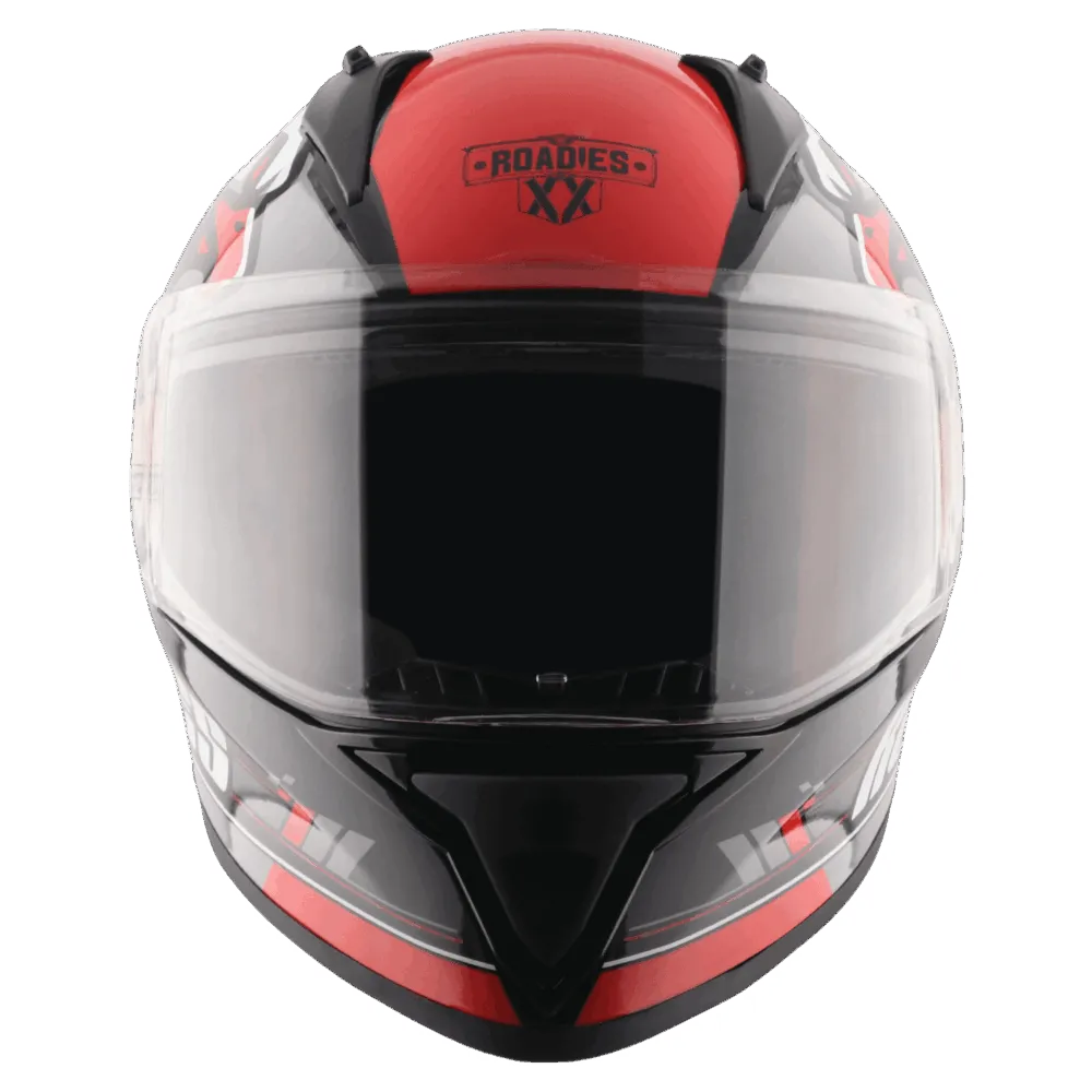 Vega Bolt Dx Rodies Black Red Full Face Helmet