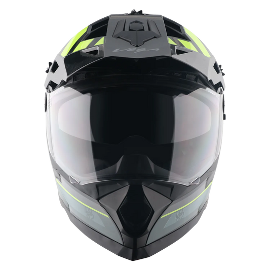 Vega Dirt Trail Black Neon Yellow Off Road Helmet