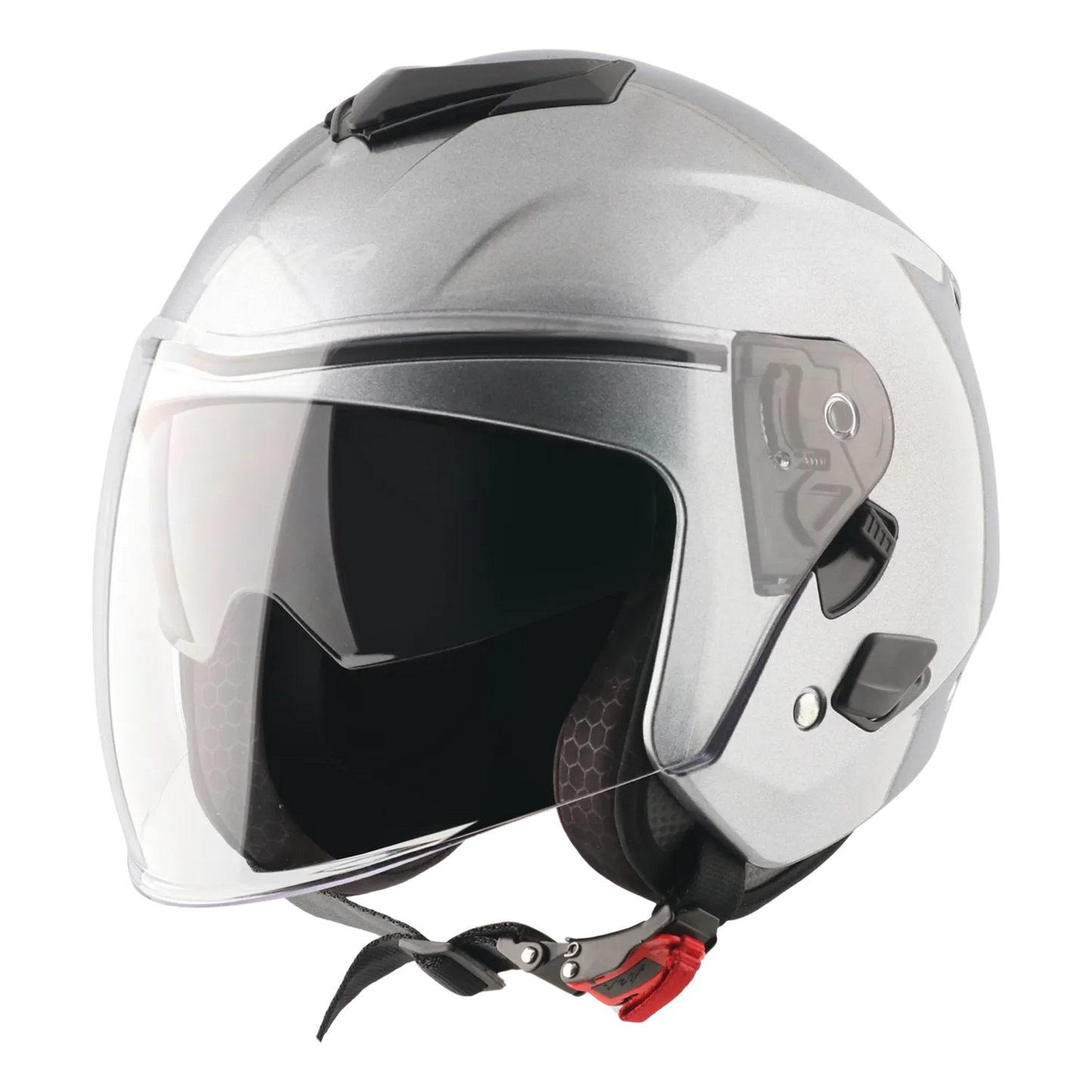 Vega Punch Solid Anthracite Half Face Helmet