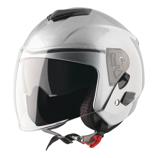Vega Punch Solid Anthracite Half Face Helmet