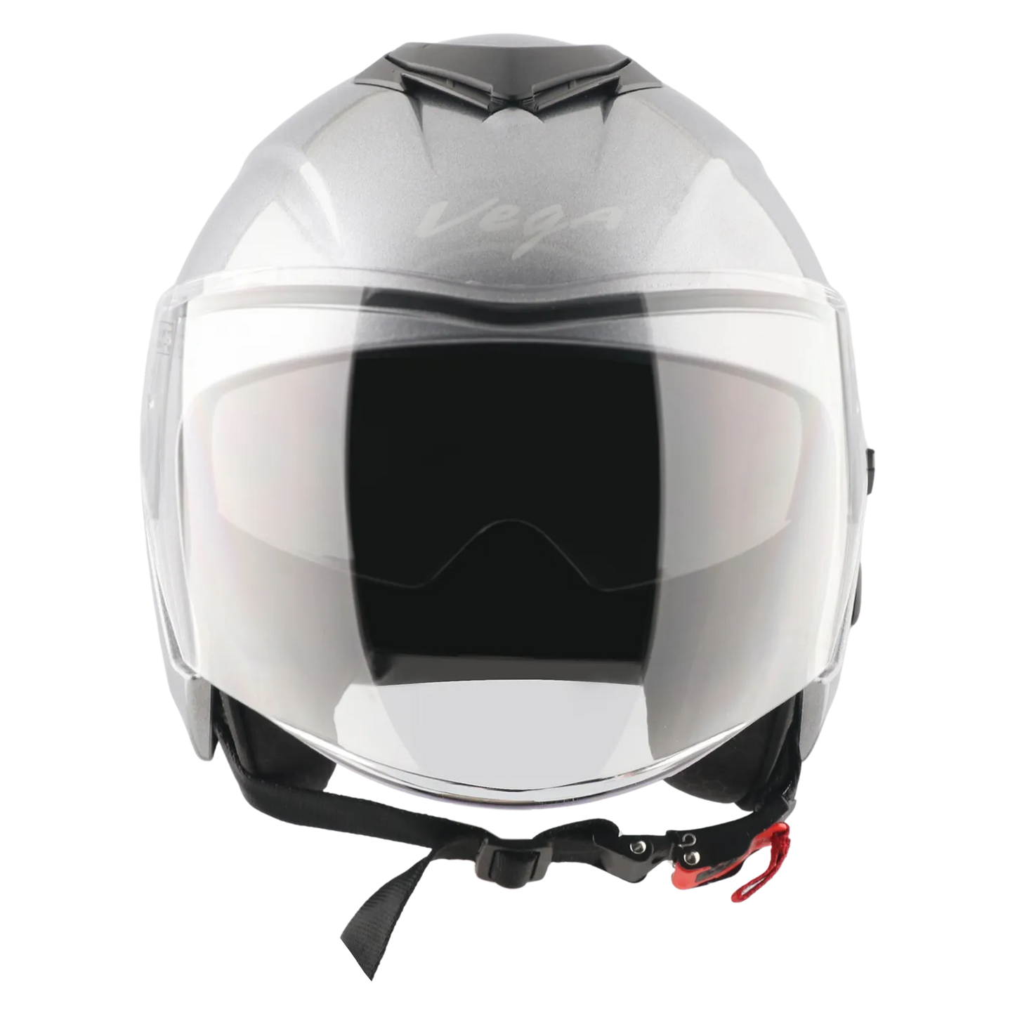 Vega Punch Solid Anthracite Half Face Helmet