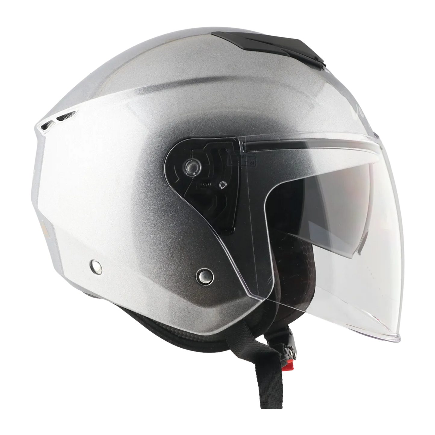 Vega Punch Solid Anthracite Half Face Helmet