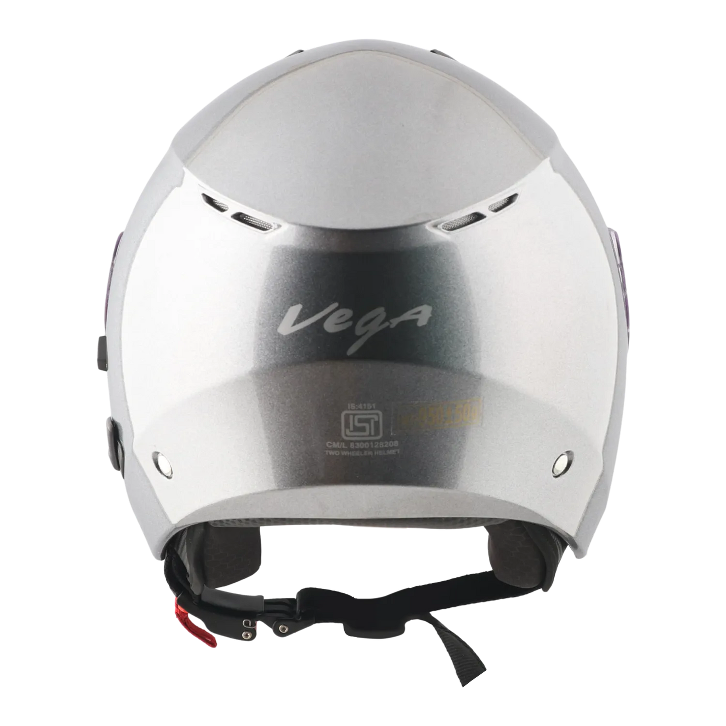 Vega Punch Solid Anthracite Half Face Helmet