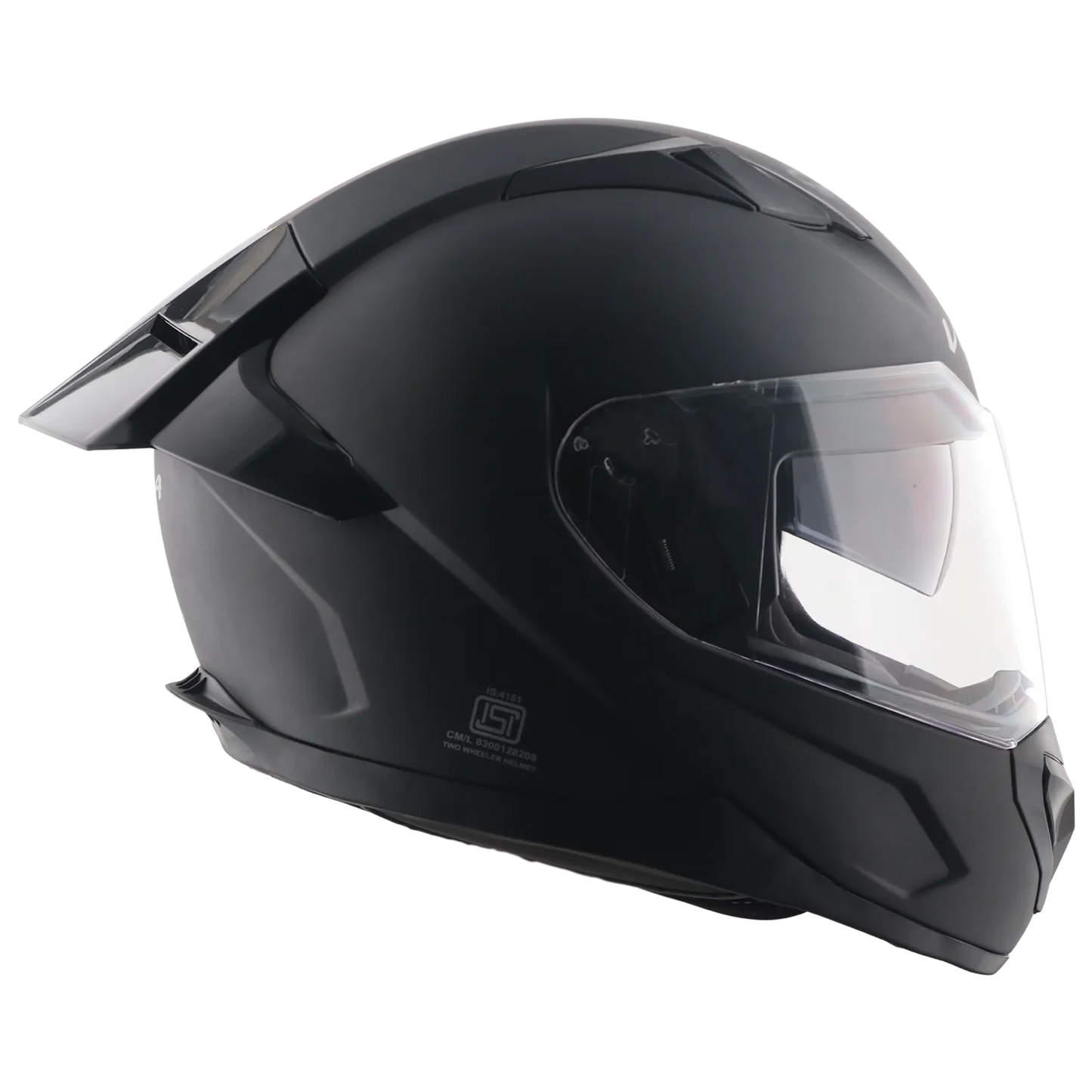 Vega Rapid Dx Dull Black Full Face Helmet