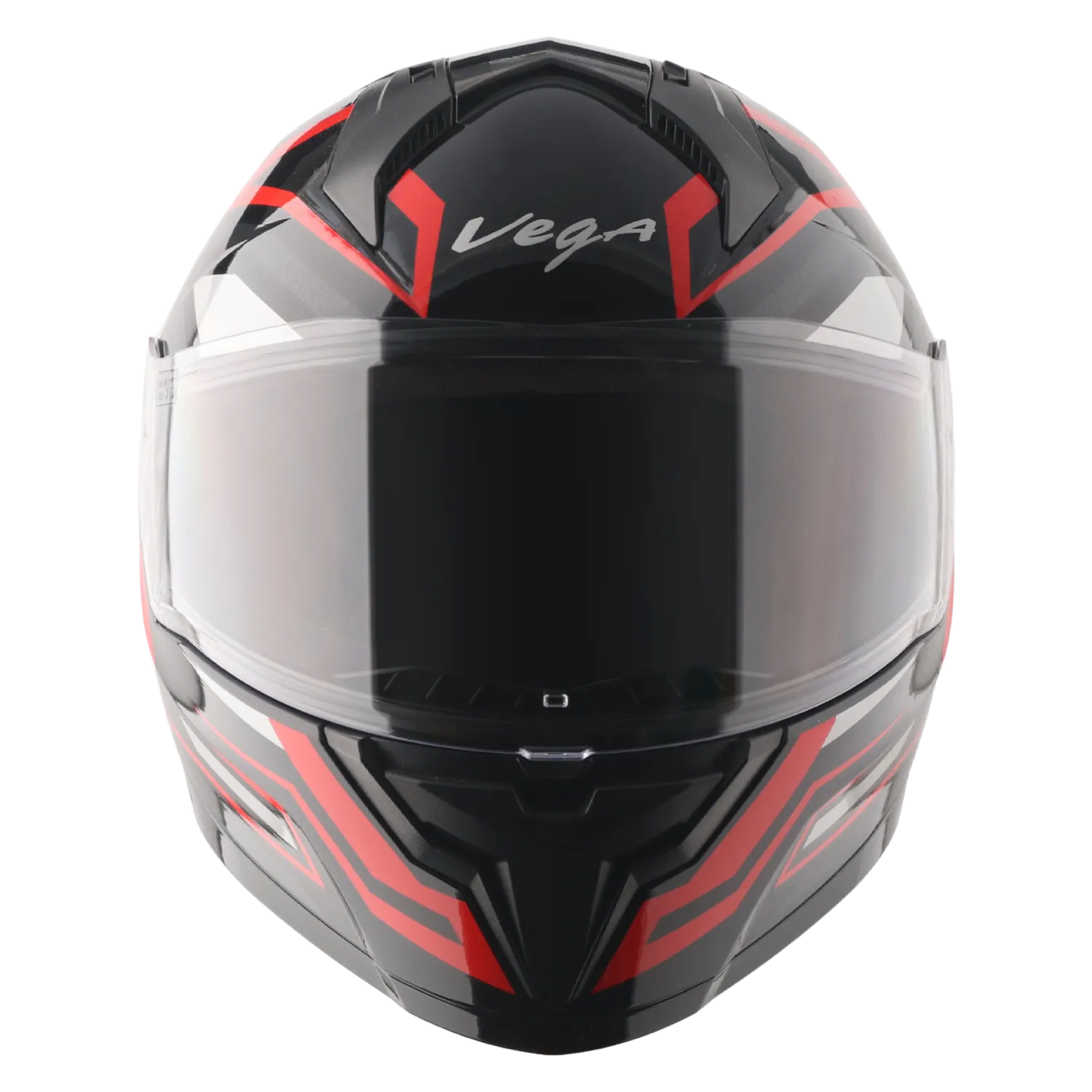 Vega Sonic Dx Shadow Black Red Full Face Helmet